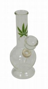 BONG MINI CON HOJA 12,5 cm