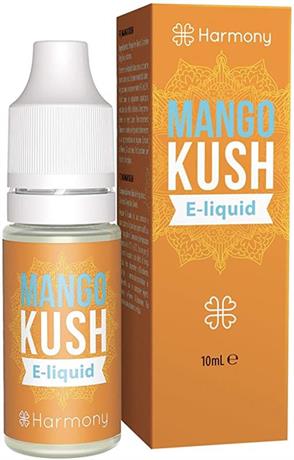 E-LIQUIDO MANGO KUSH (300 mg CBD) 10 ml HARMONY