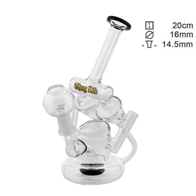 BONG THUG LIFE RECYCLER NEGRO 20cm