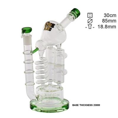 BONG THUG LIFE TRIPLE TORRE RECYCLER 30cm 4 percolator