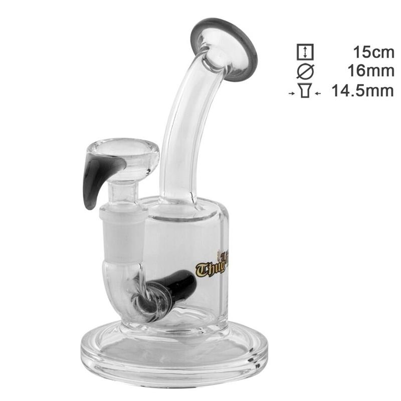 BONG THUG LIFE ANHINGA NEGRO 15cm 1 percolator