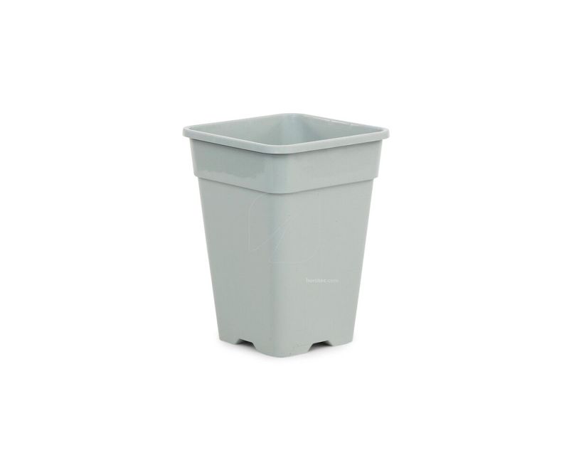 MACETA CUADRADA BLANCA 22x22x26 (11 L)