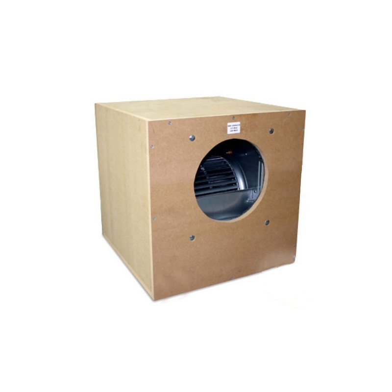 ISOBOX caja de ventilación madera 1500 m3 h (In-Out 250 mm)