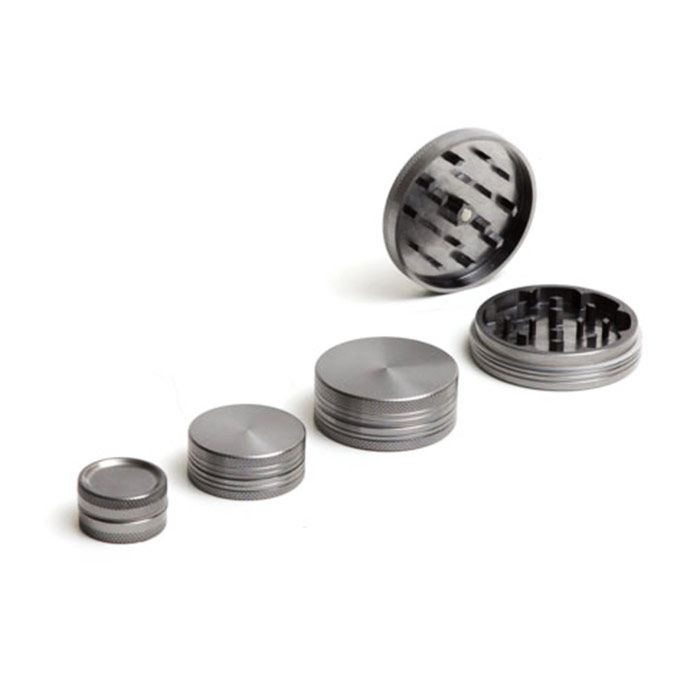GRINDER CON IMAN 2 PARTES GRIS 40 mm