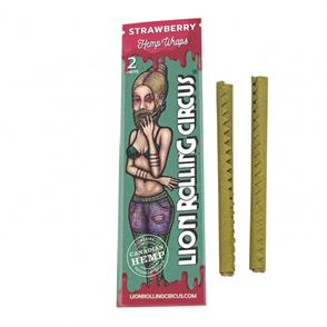 PAPEL WRAP HEMP STRAWBERRY LION ROLLING CIRCUS
