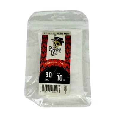 BOLSA NYLON 5x11 (10 uds) 90 MICRAS Poppins Lab