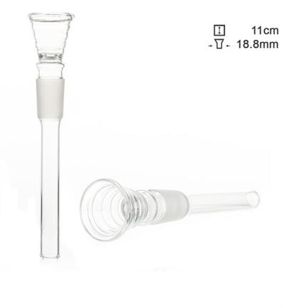 CHILLUM CRISTAL 18,8 mm-11 cm
