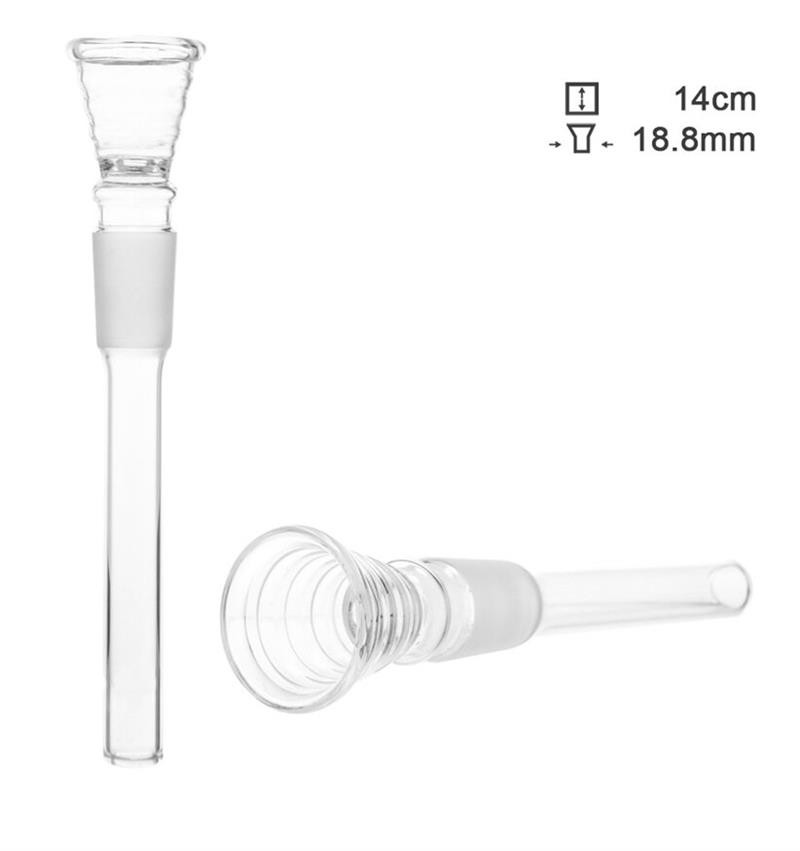 CHILLUM CRISTAL 18,8 mm-14 cm