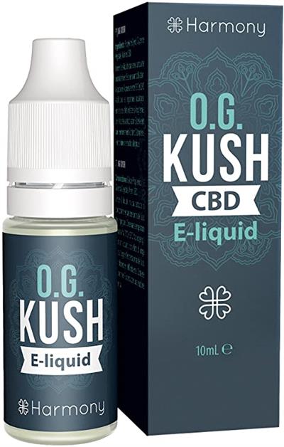 E-LIQUIDO OG KUSH (300 mg CBD) 10 ml HARMONY