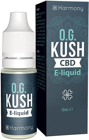 E-LIQUIDO OG KUSH (300 mg CBD) 10 ml HARMONY