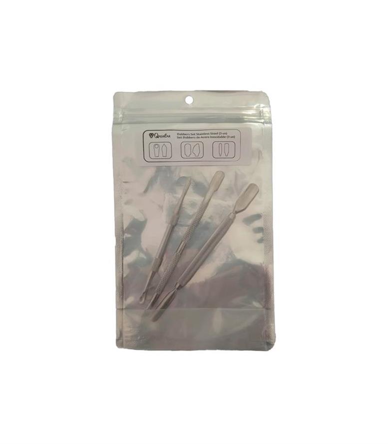SET DABBERS DE ACERO INOXIDABLE QNUBU (3 UNDS)