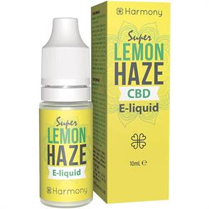 E-LIQUIDO SUPER LEMON HAZE (600 mg CBD) 10 ml HARMONY