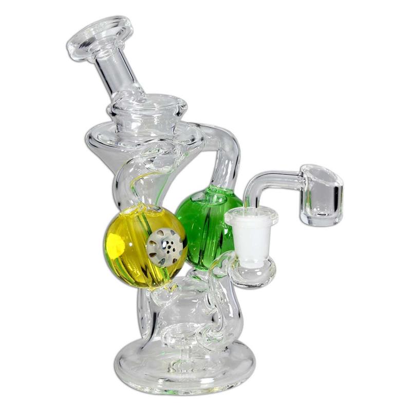 BONG RECYCLER LIQUID 17 cm