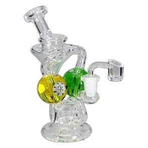 BONG RECYCLER LIQUID 17 cm