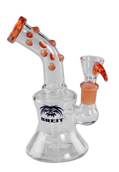 BONG BREIT MINI BUBBLER + TAMBOR PERCOLADOR 15 cm