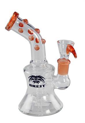 BONG BREIT MINI BUBBLER + TAMBOR PERCOLADOR 15 cm