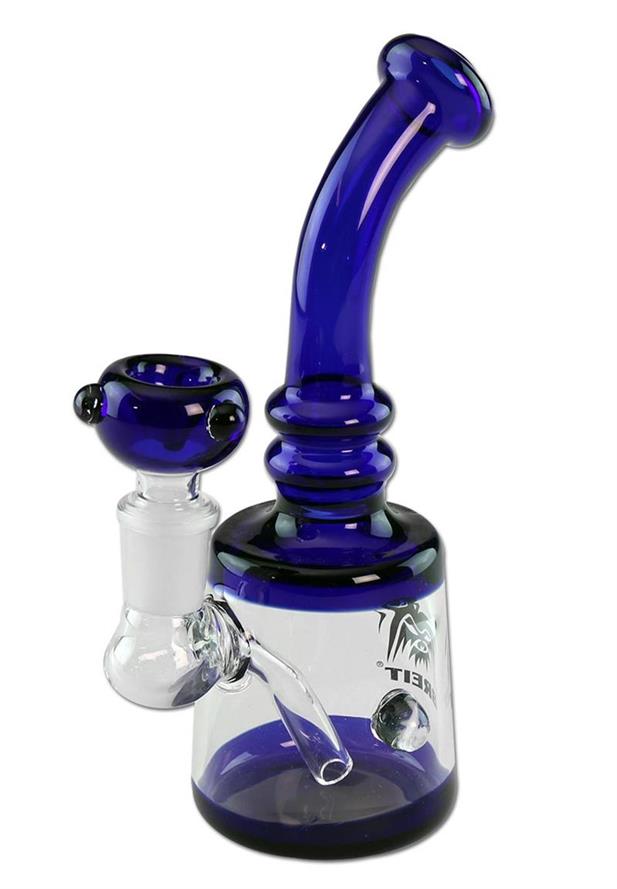 BONG CRISTAL CLARO AZUL 17 cm