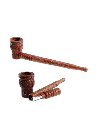 PIPA MADERA 2 piezas CON FILTRO